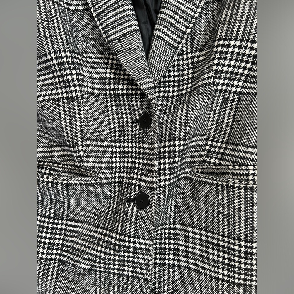 Express Long Houndstooth Jacket - image 6
